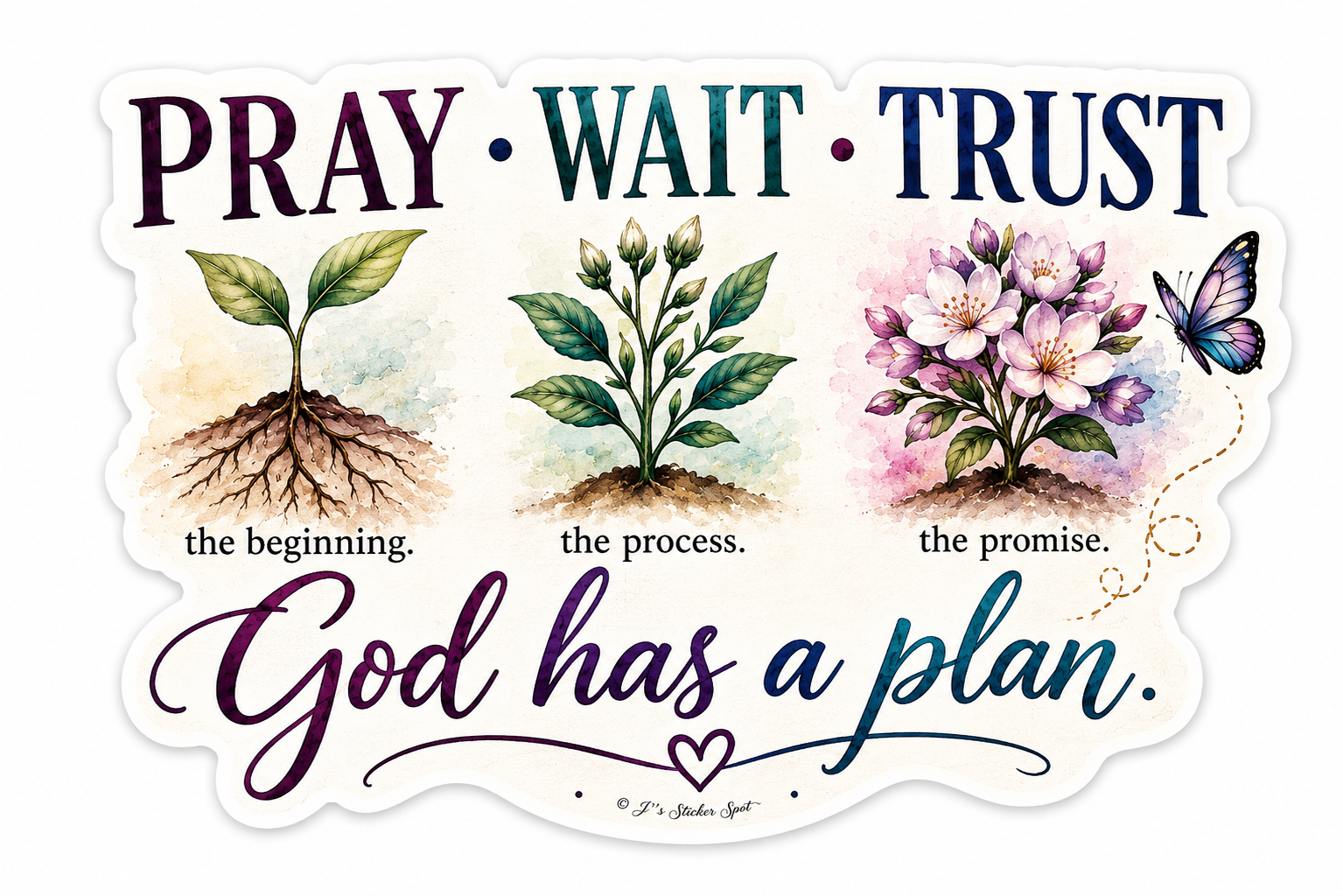 Pray-Wait-Trust