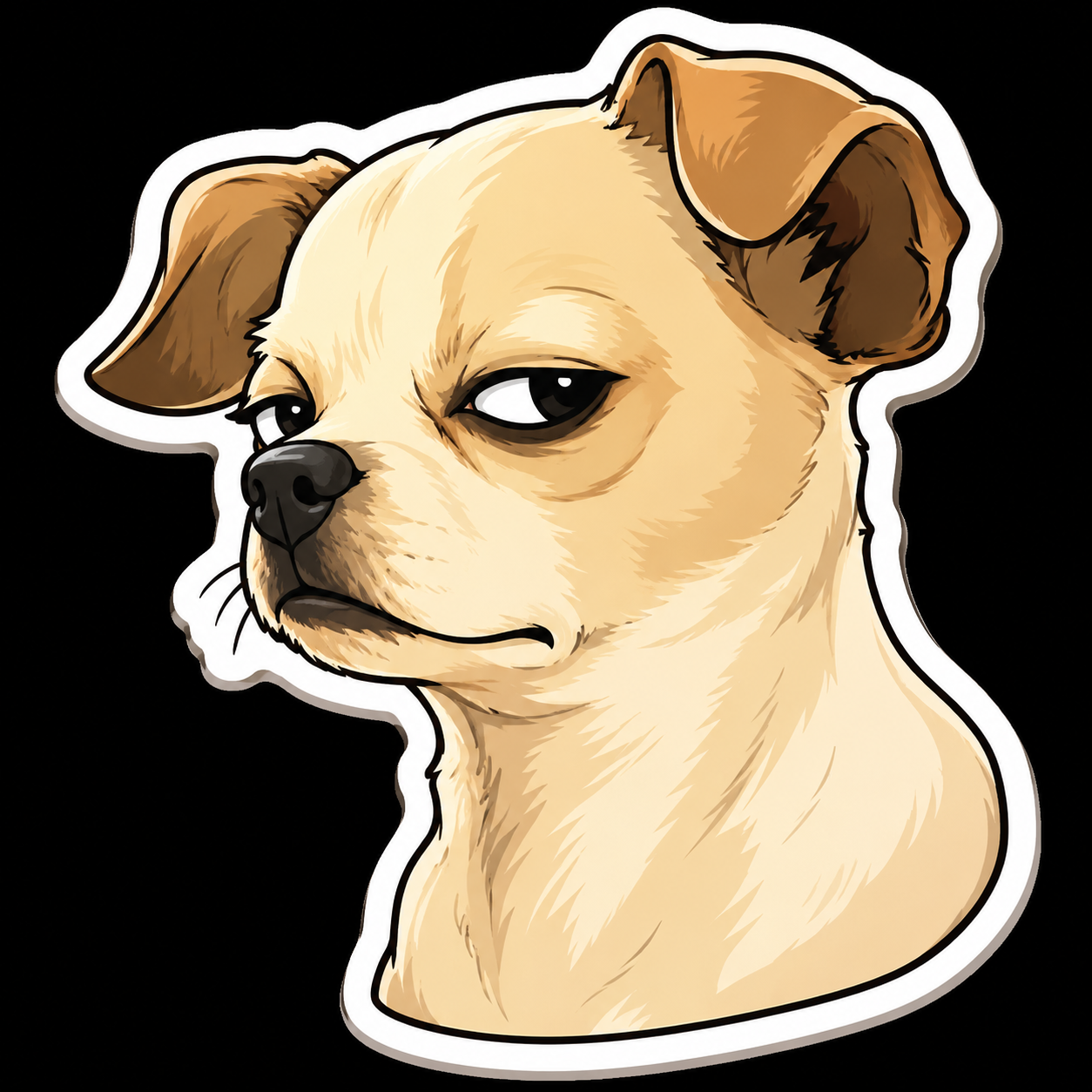 Side-Eye Pup